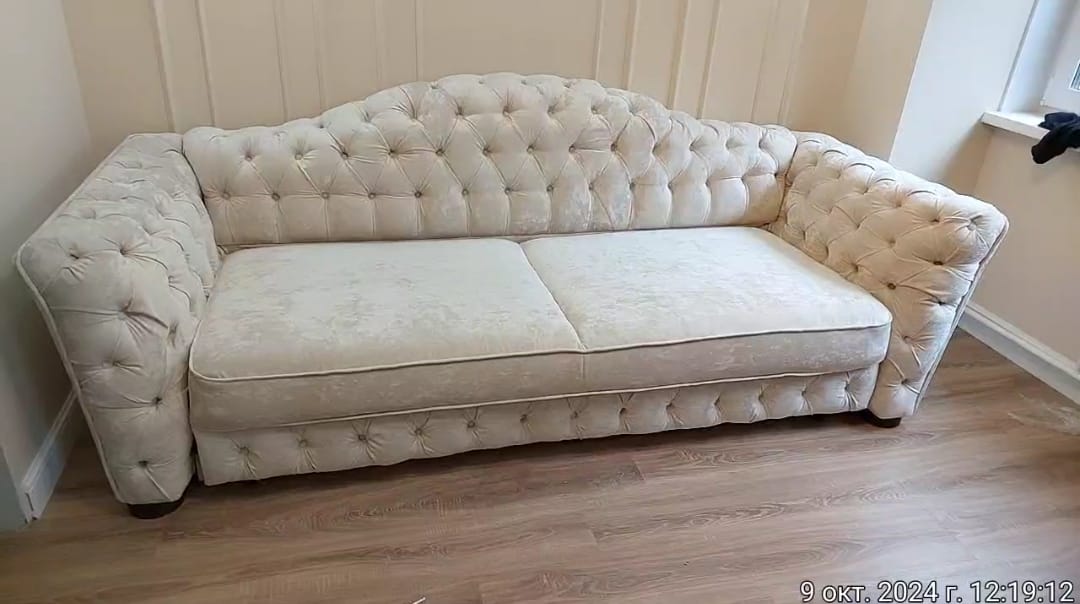 Обивка дивана. Новопетровское